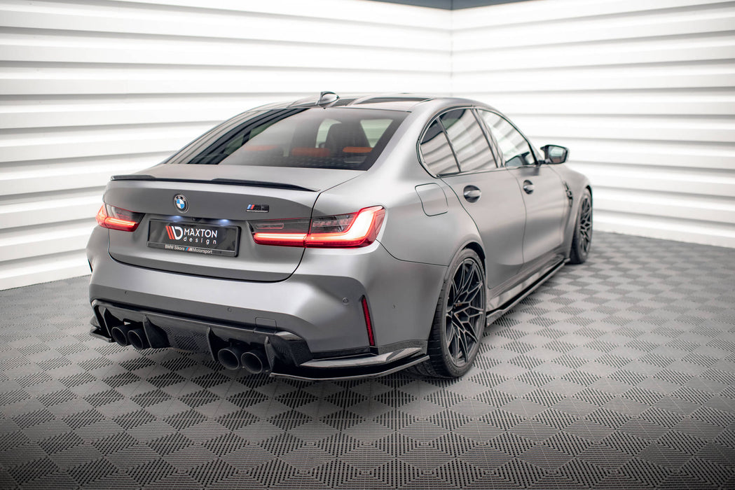 Maxton Design Rear Side Splitters V.2 BMW M3 Sedan / Touring G80 / G81