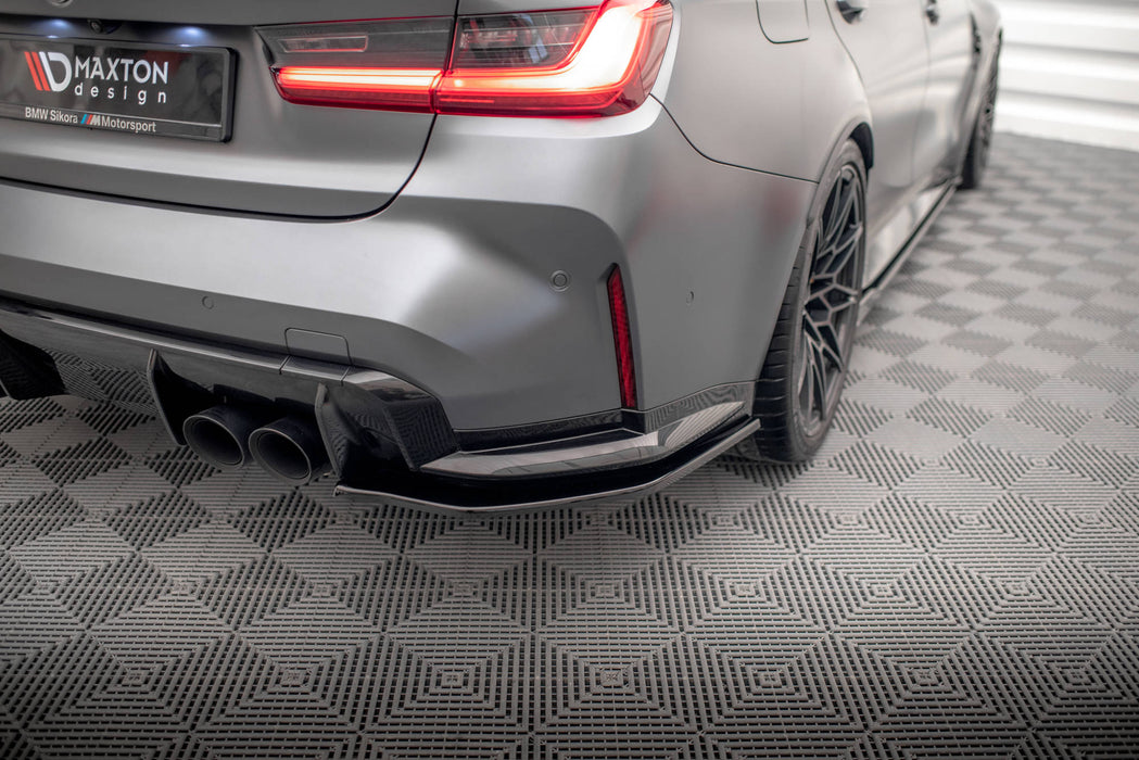Maxton Design Rear Side Splitters V.2 BMW M3 Sedan / Touring G80 / G81