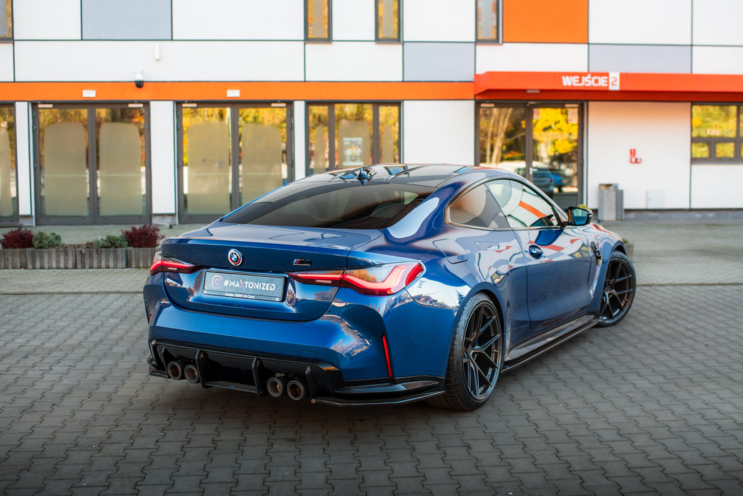 Maxton Design Rear Side Splitters V.2 BMW M4 G82 / G82 Facelift