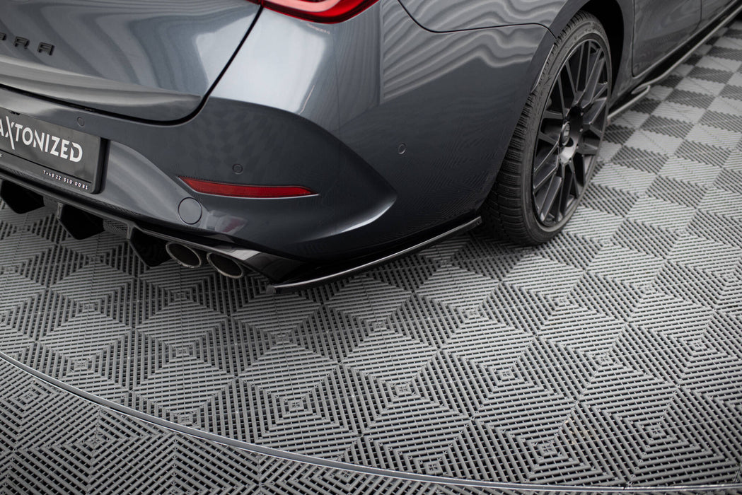 Maxton Design Rear Side Splitters V.2 Cupra Leon ST Mk1