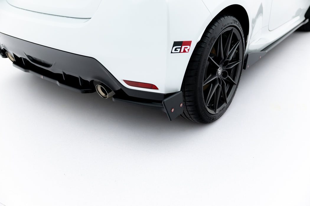 Maxton Design Rear Side Splitters V.2 + Flaps Toyota GR Yaris Mk4