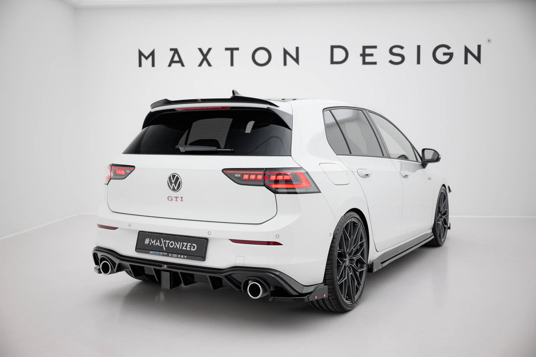 Maxton Design Rear Side Splitters V.2 + Flaps Volkswagen Golf GTI / GTE Mk8