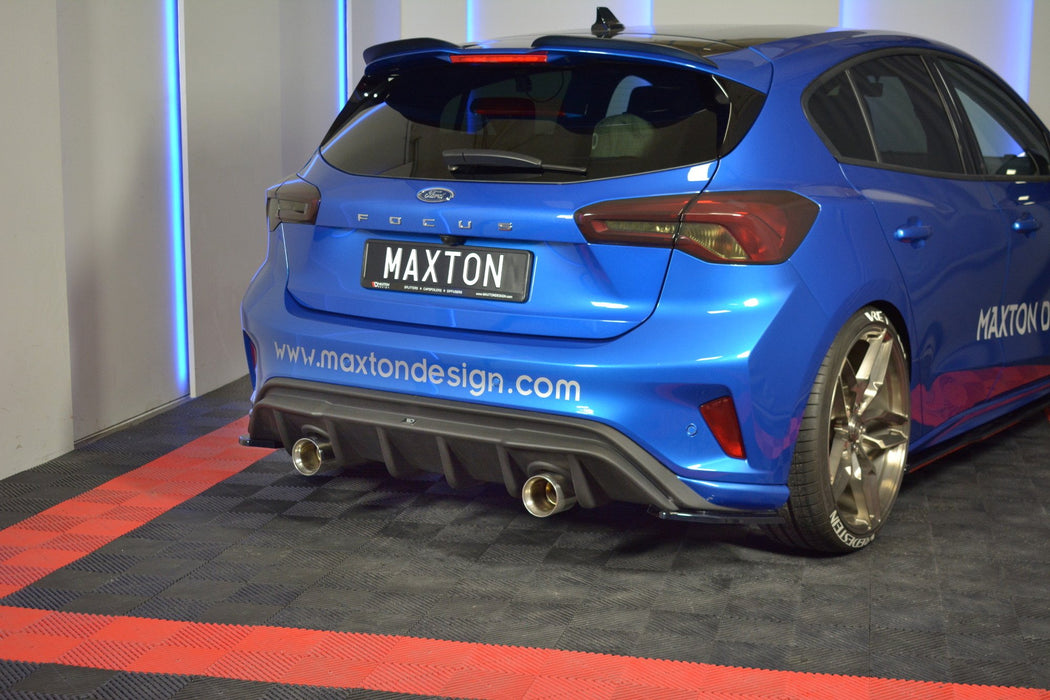 Maxton Design Rear Side Splitters V.2 (For rear valance v.1) Ford Focus Hatchabck ST-Line