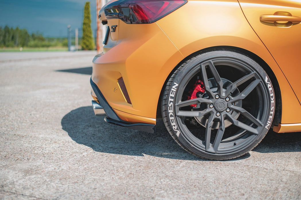 Maxton Design Rear Side Splitters V.2 Ford Focus Hatchback ST Mk4