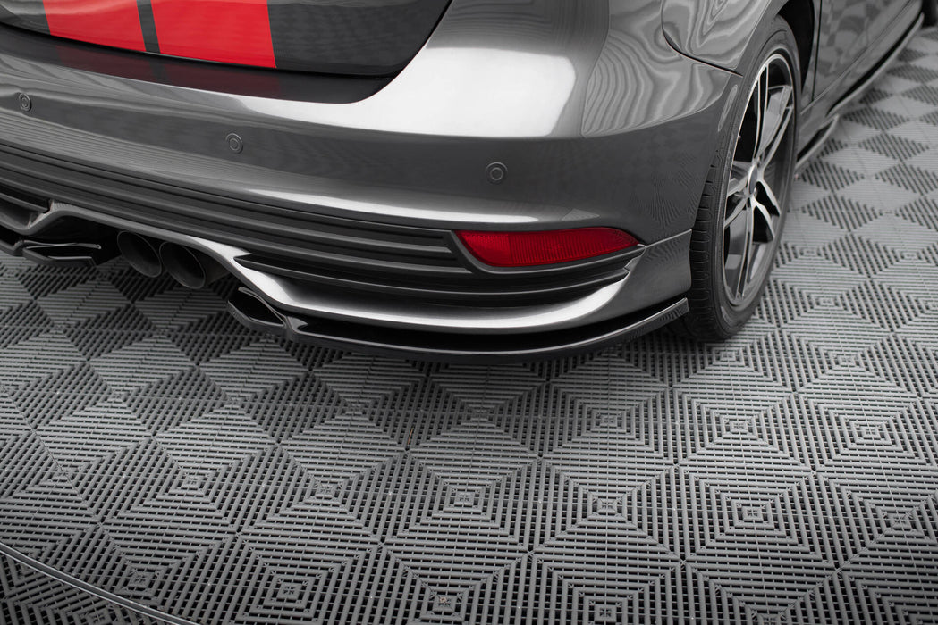 Maxton Design Rear Side Splitters V.2 Ford Focus ST Mk3 Facelift