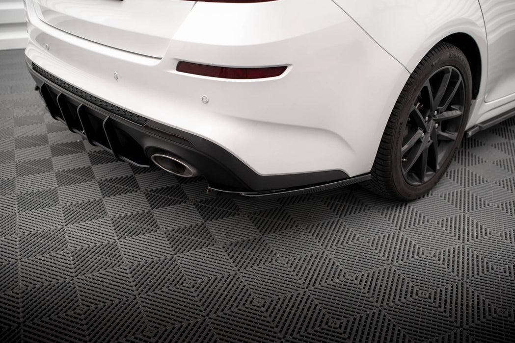 Maxton Design Rear Side Splitters V.2 Kia Optima Mk4 Facelift