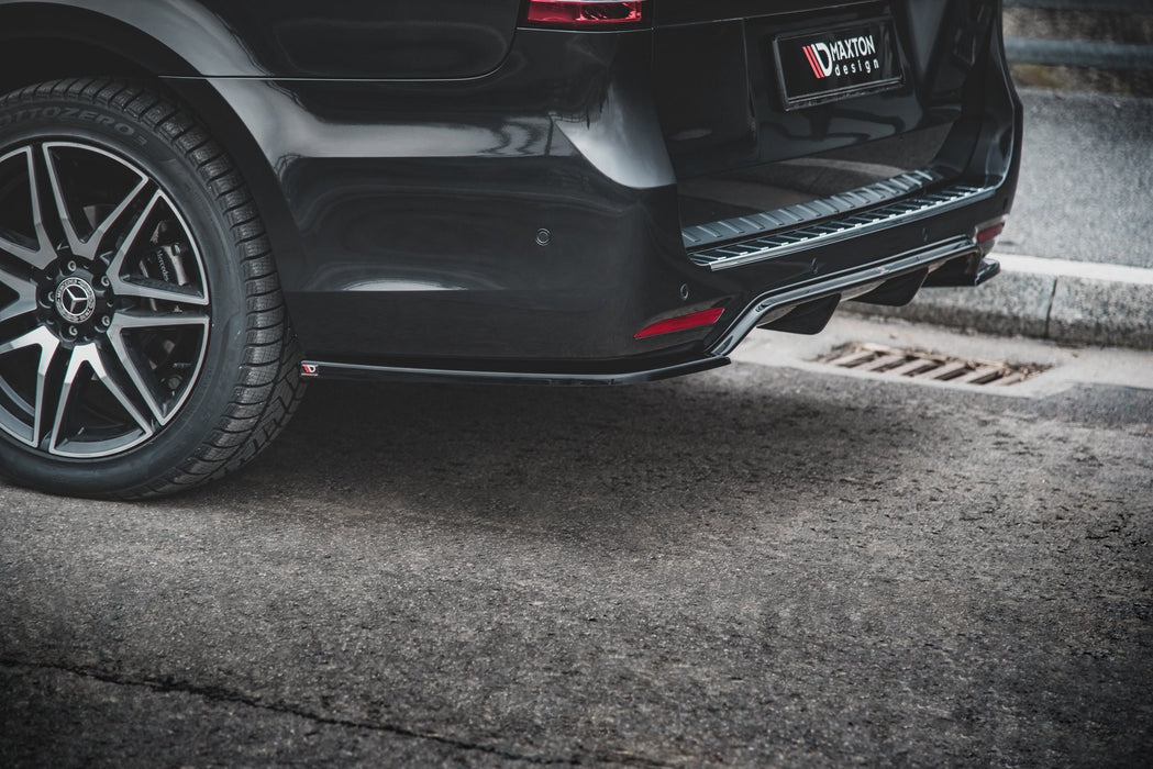 Maxton Design Rear Side Splitters V.2 Mercedes-Benz V-Class AMG-Line W447 Facelift