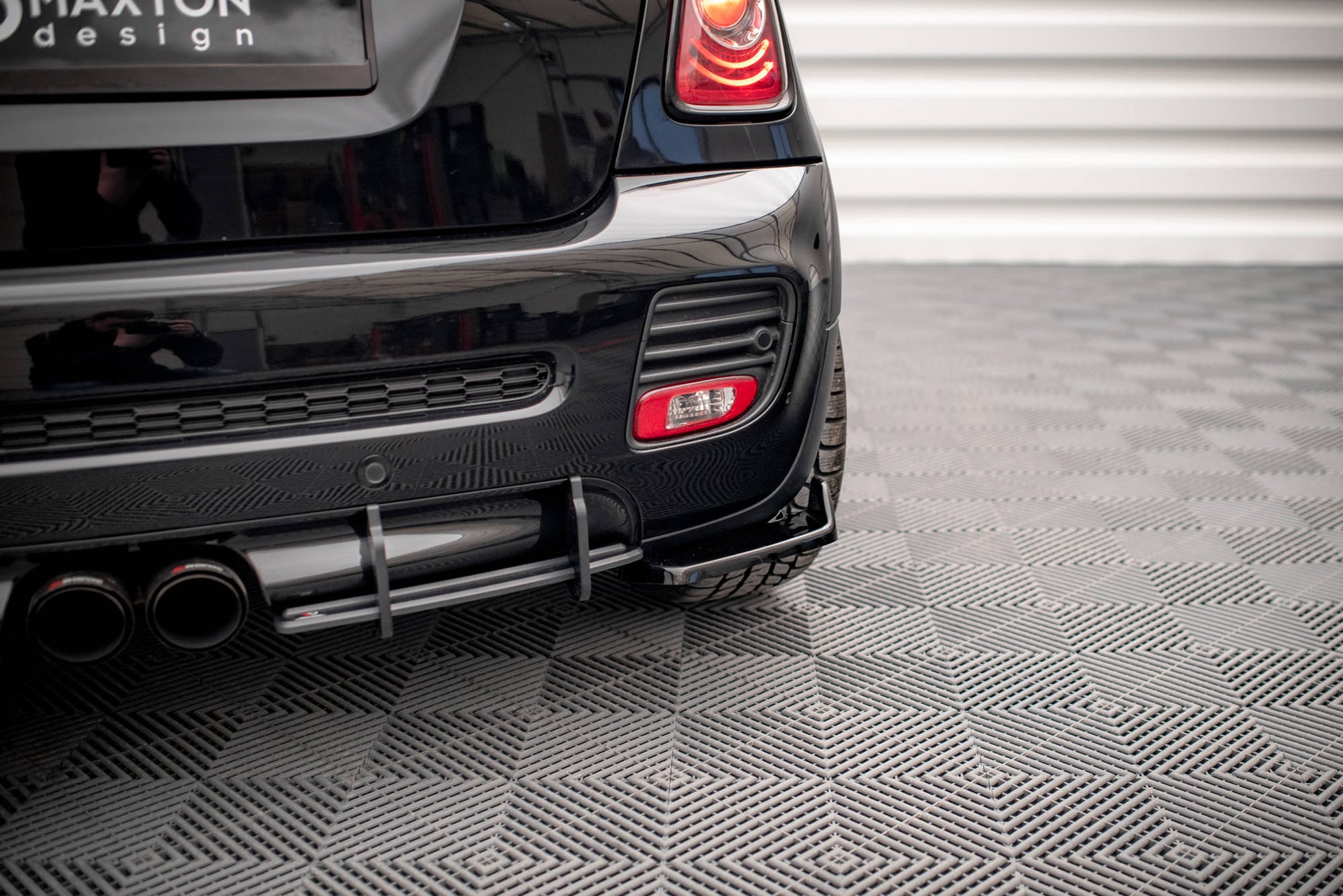 Maxton Design Rear Side Splitters V.2 Mini Cooper John Cooper Works R5 ...