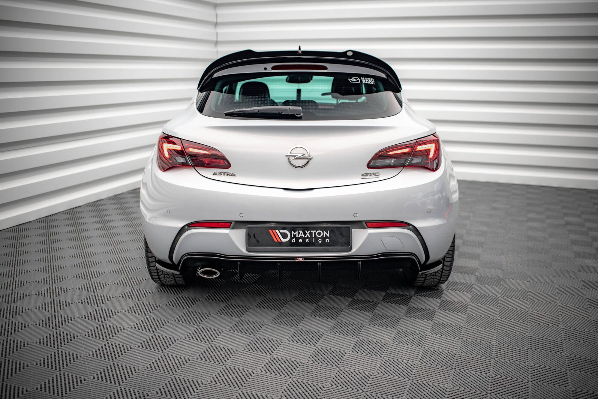 Maxton Design Rear Side Splitters V.2 Opel Astra GTC OPC-Line J ...