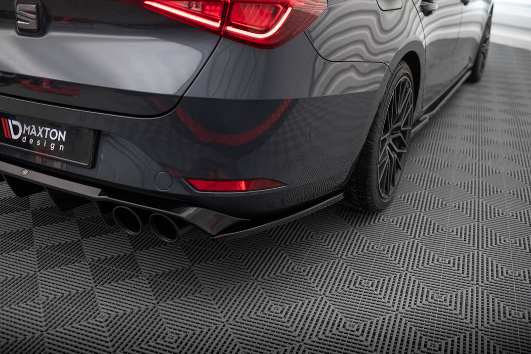 Maxton Design Rear Side Splitters V.2 Seat Leon ST FR Mk4