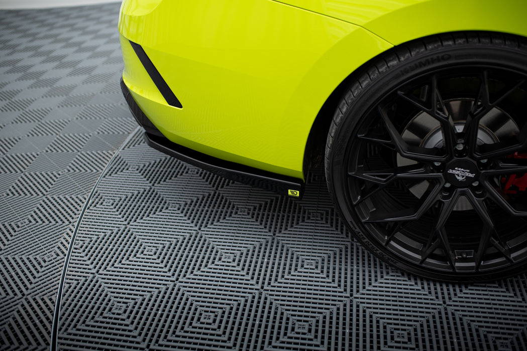 Maxton Design Rear Side Splitters V.2 Skoda Octavia RS Mk4