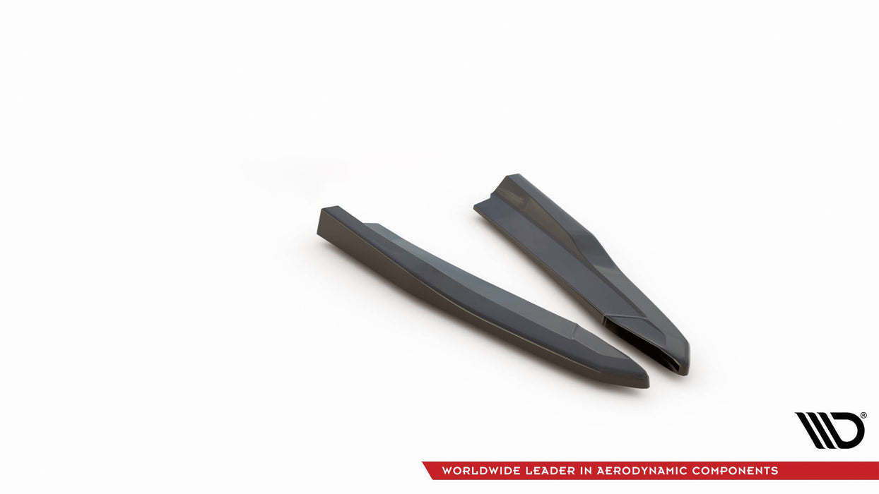 Maxton Design Rear Side Splitters V.2 Skoda Octavia RS Mk4