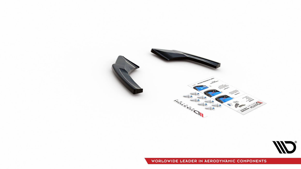 Maxton Design Rear Side Splitters V.2 Volkswagen Golf GTI Clubsport Mk8