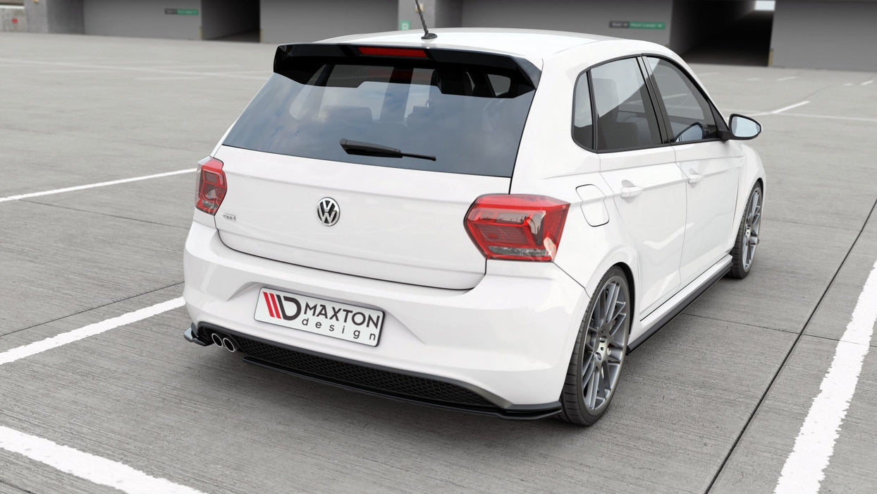 Maxton Design Rear Side Splitters V.2 Volkswagen Polo GTI / R-line Mk6