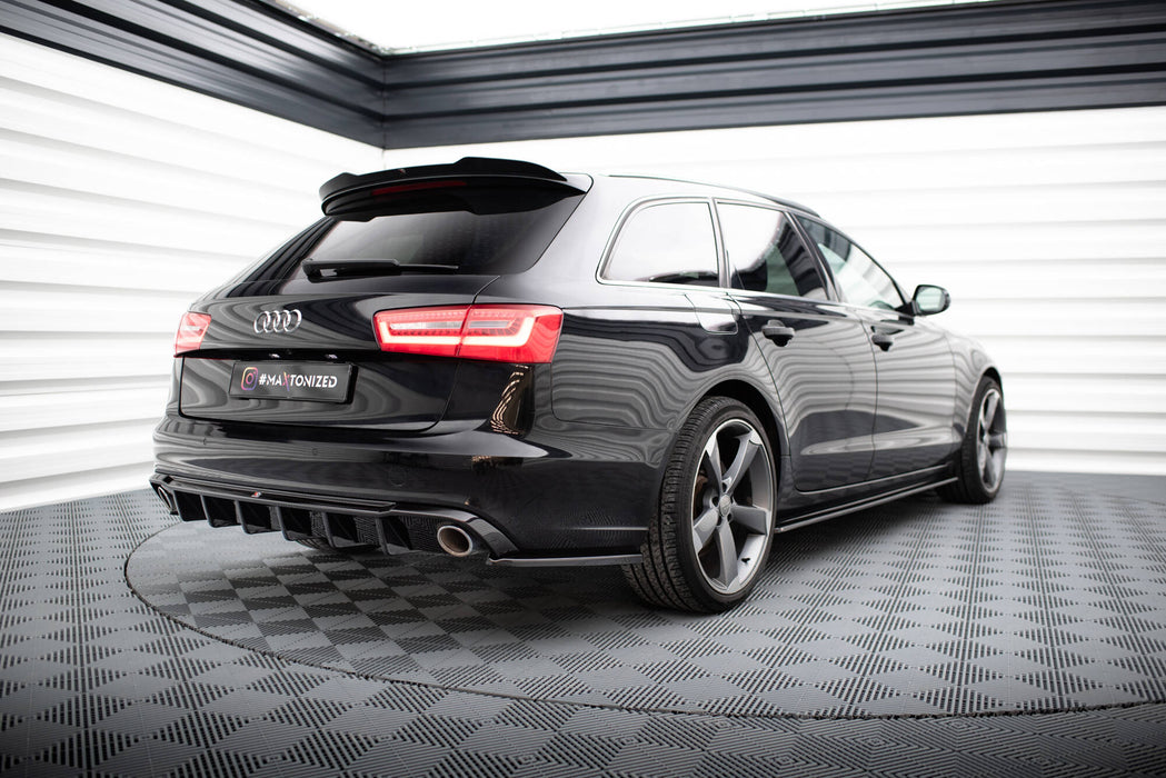 Maxton Design Rear Side Splitters V.3  Audi A6 Avant / Sedan C7