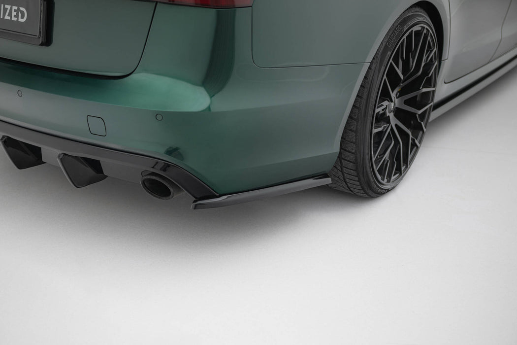 Maxton Design Rear Side Splitters V.3 Audi A6 S-line Avant C7
