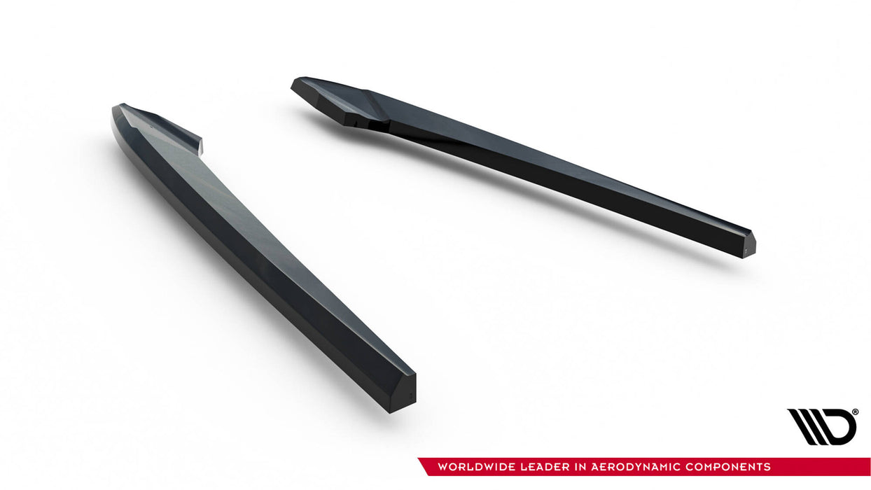Maxton Design Rear Side Splitters V.3 Audi A6 S-line Avant C7