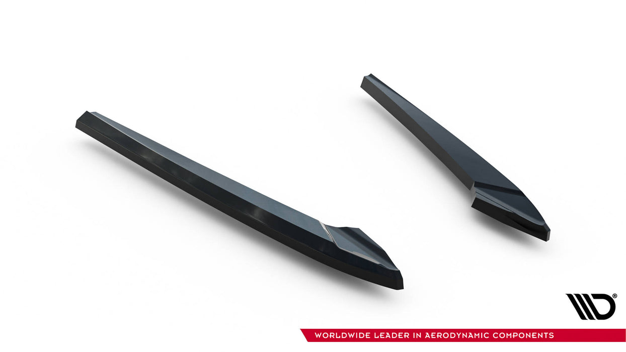 Maxton Design Rear Side Splitters V.3 Audi A6 S-line Avant C7