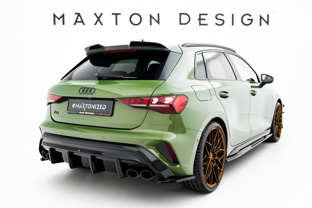 Maxton Design Rear Side Splitters V.3 Audi S3 Sportback 8Y Facelift