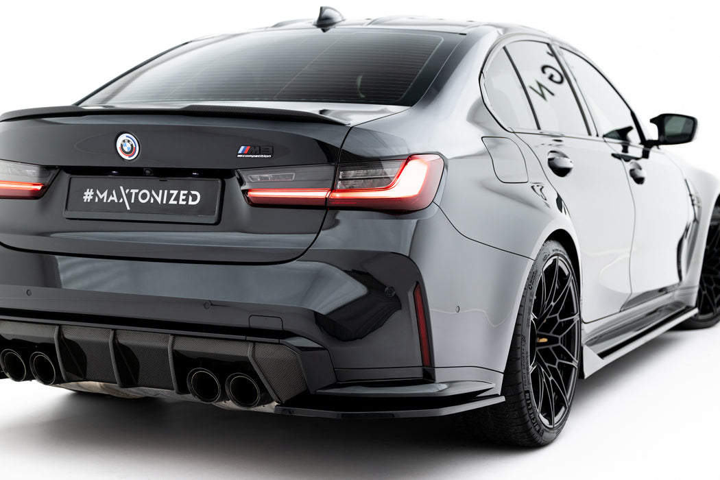 Maxton Design Rear Side Splitters V.3 BMW M3 Sedan / Touring G80 / G81