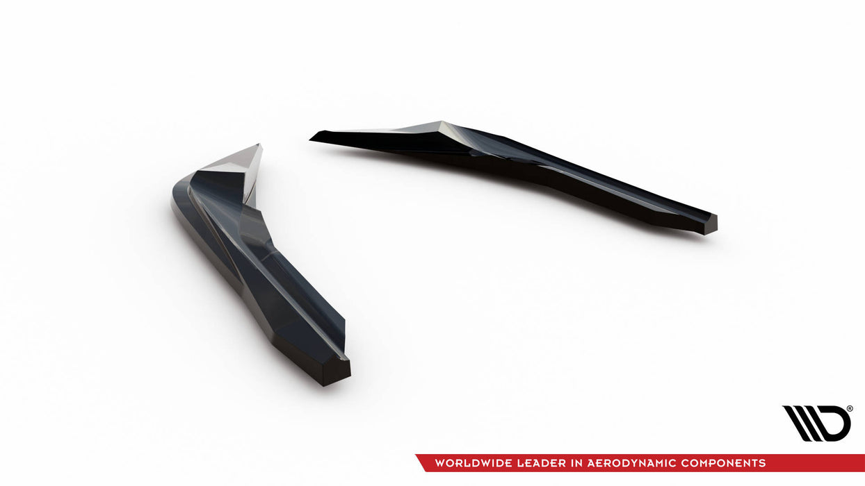 Maxton Design Rear Side Splitters  V.3 (For rear valance v.1)  BMW M2 G87