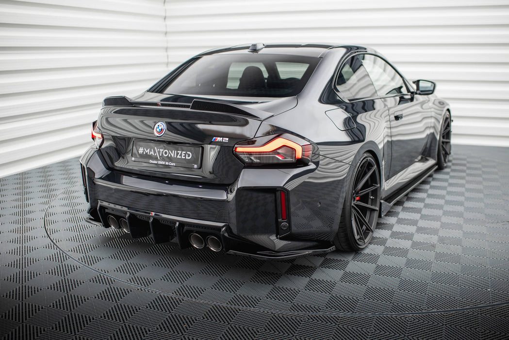 Maxton Design Rear Side Splitters  V.3 (For rear valance v.1)  BMW M2 G87