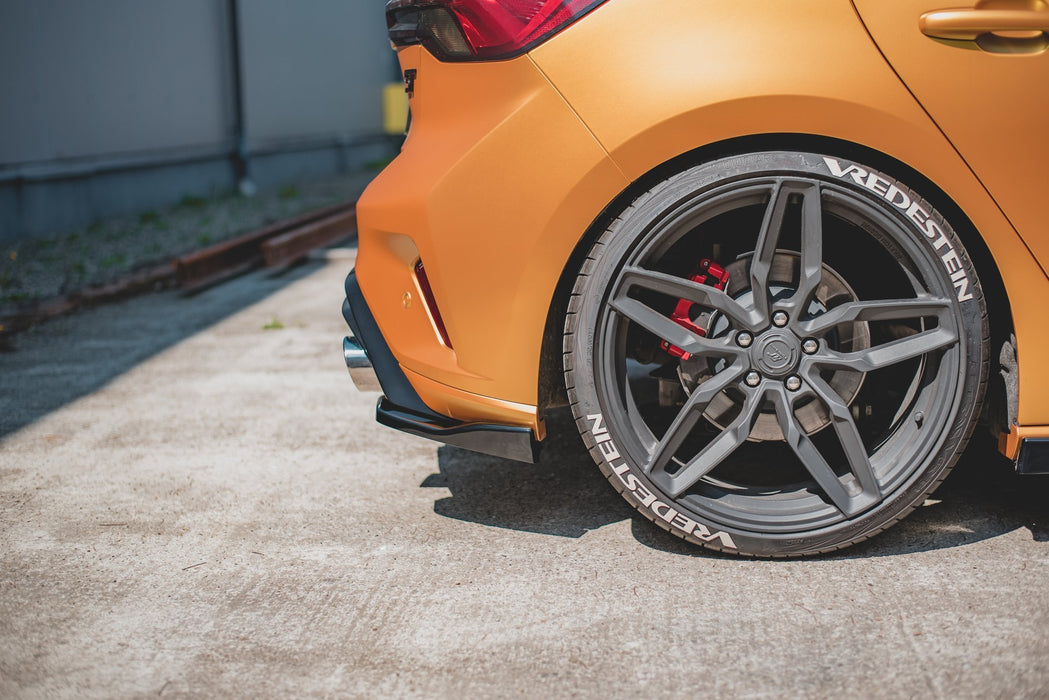 Maxton Design Rear Side Splitters V.3 (For rear valance v.2) Ford Focus Hatchback ST Mk4