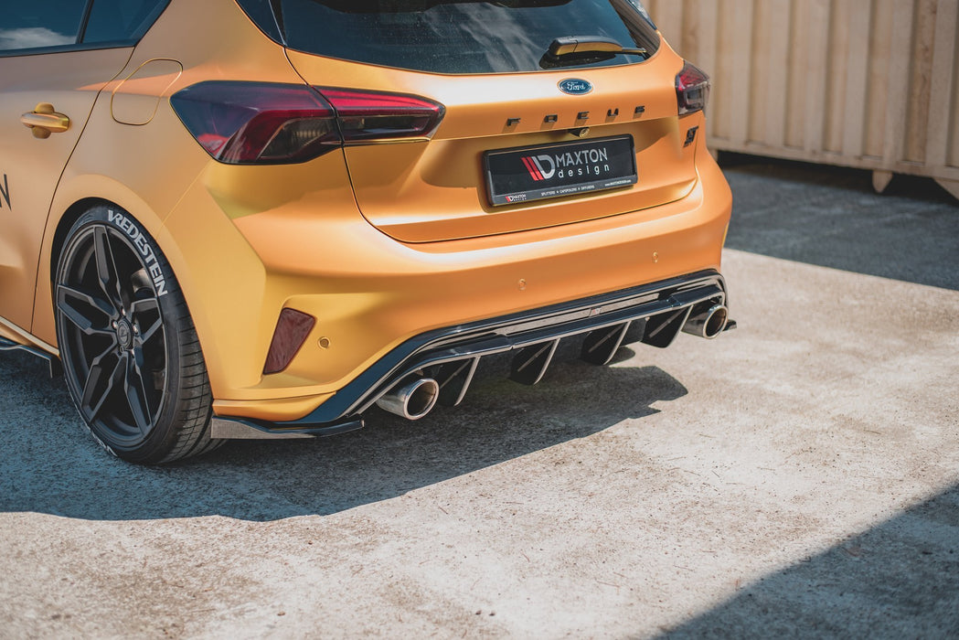 Maxton Design Rear Side Splitters V.3 (For rear valance v.2) Ford Focus Hatchback ST Mk4