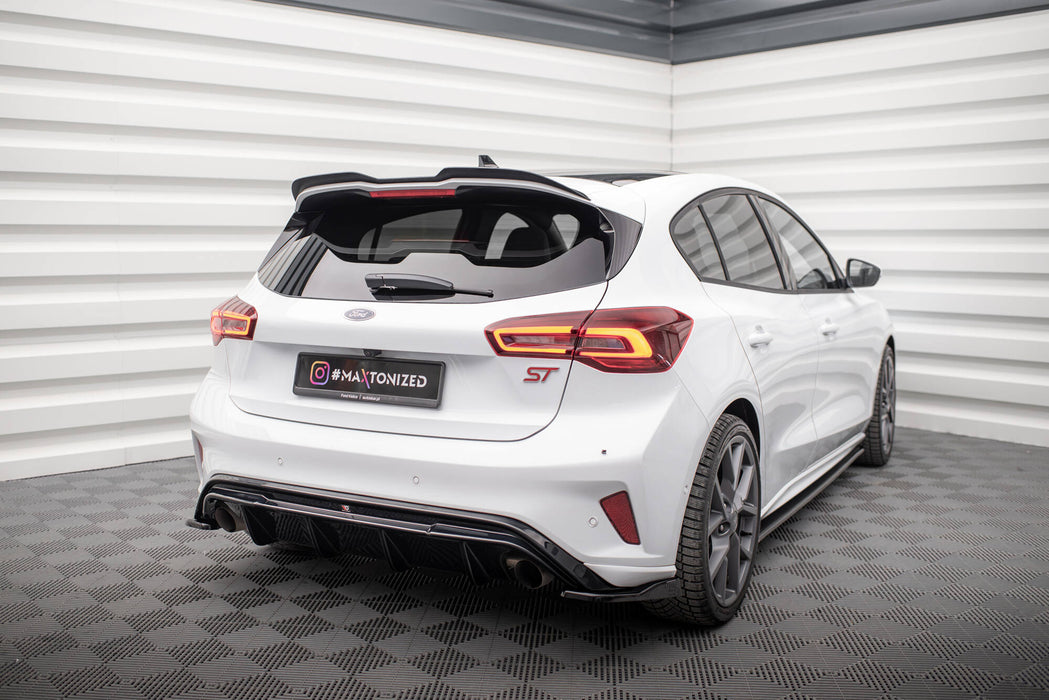 Maxton Design Rear Side Splitters V.3 (For rear valance v.2) Ford Focus Hatchback ST Mk4