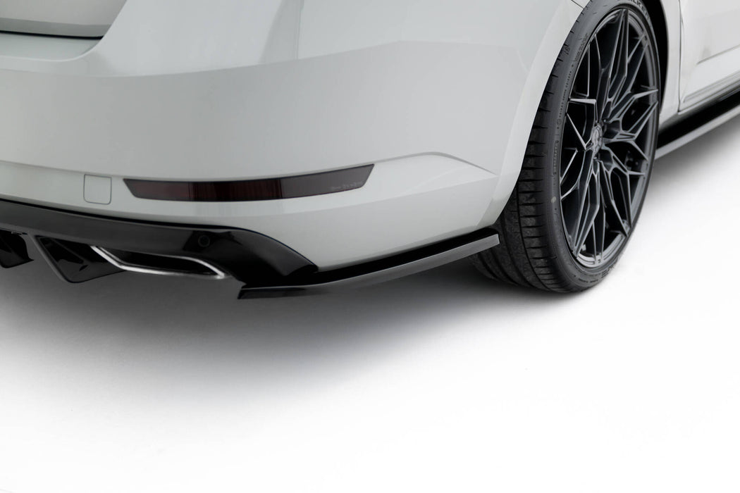 Maxton Design Rear Side Splitters V.3 Skoda Superb Liftback / Combi Mk3