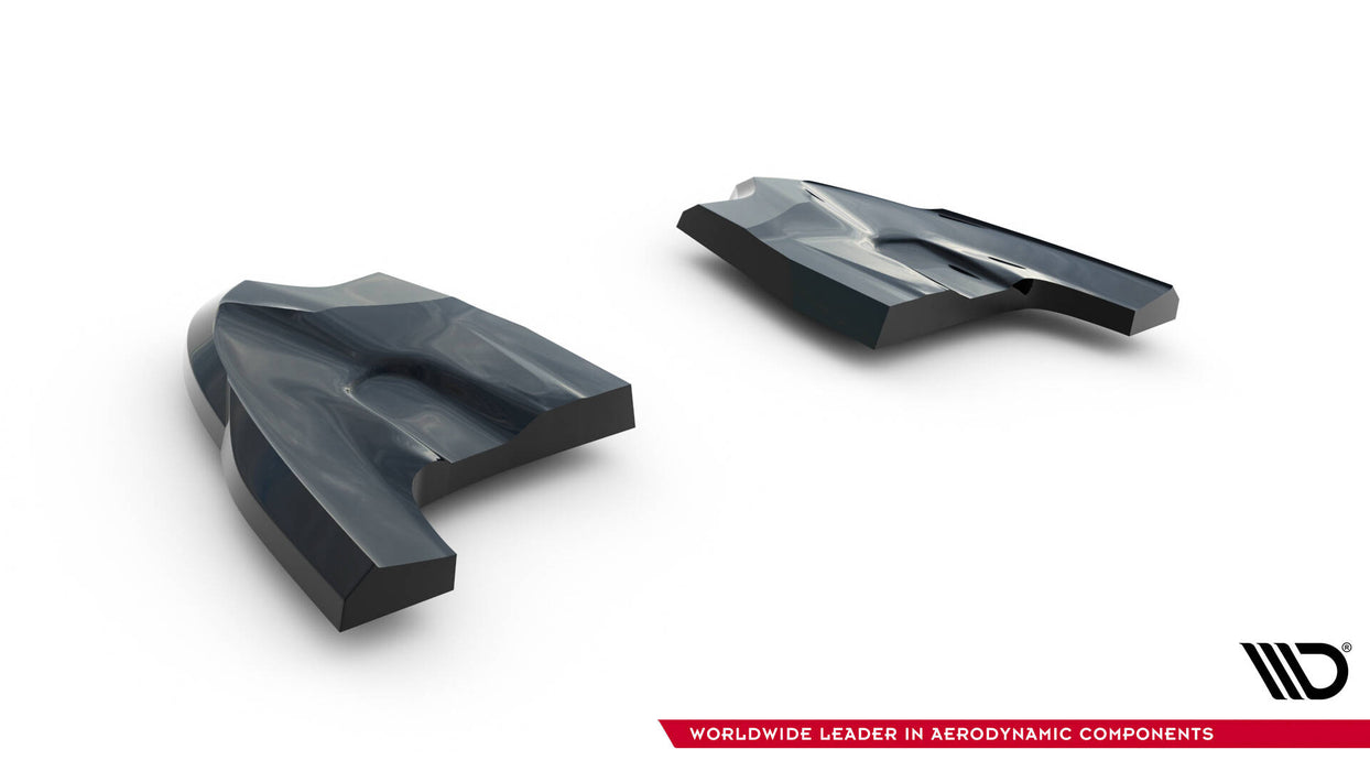 Maxton Design Rear Side Splitters V.3 Volkswagen Golf GTI Clubsport Mk8 Facelift
