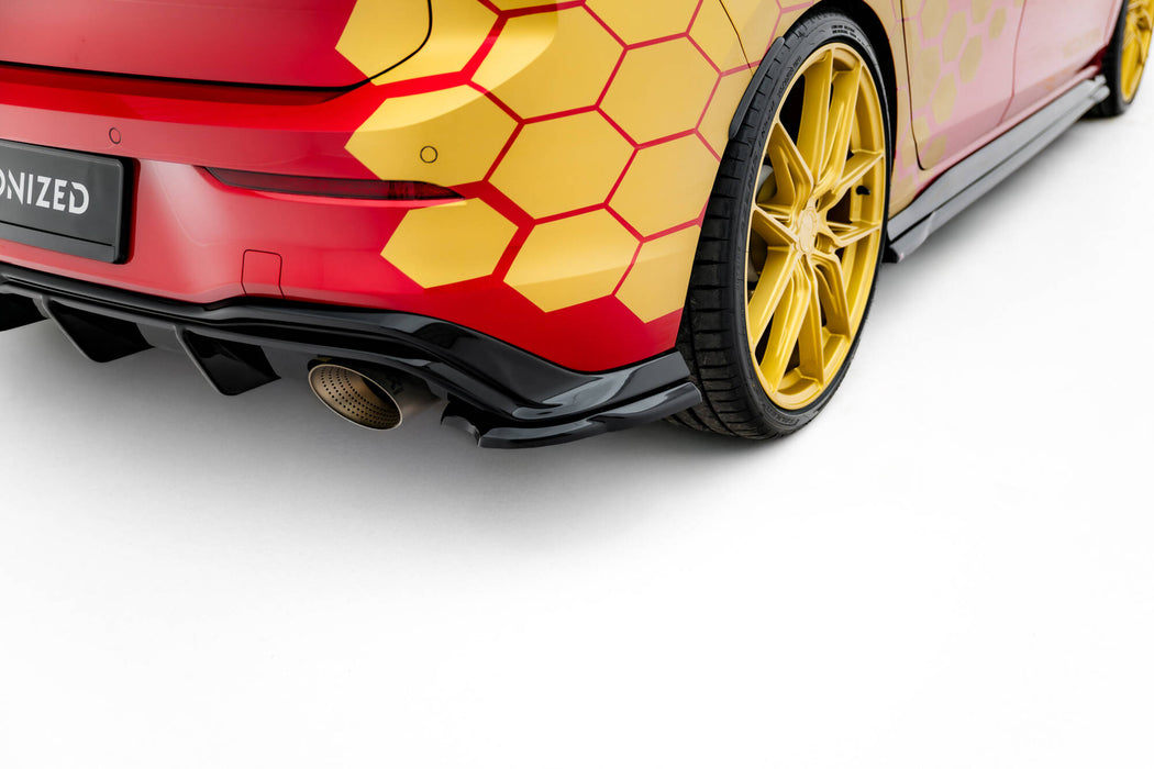 Maxton Design Rear Side Splitters V.3 Volkswagen Golf GTI Clubsport Mk8 Facelift