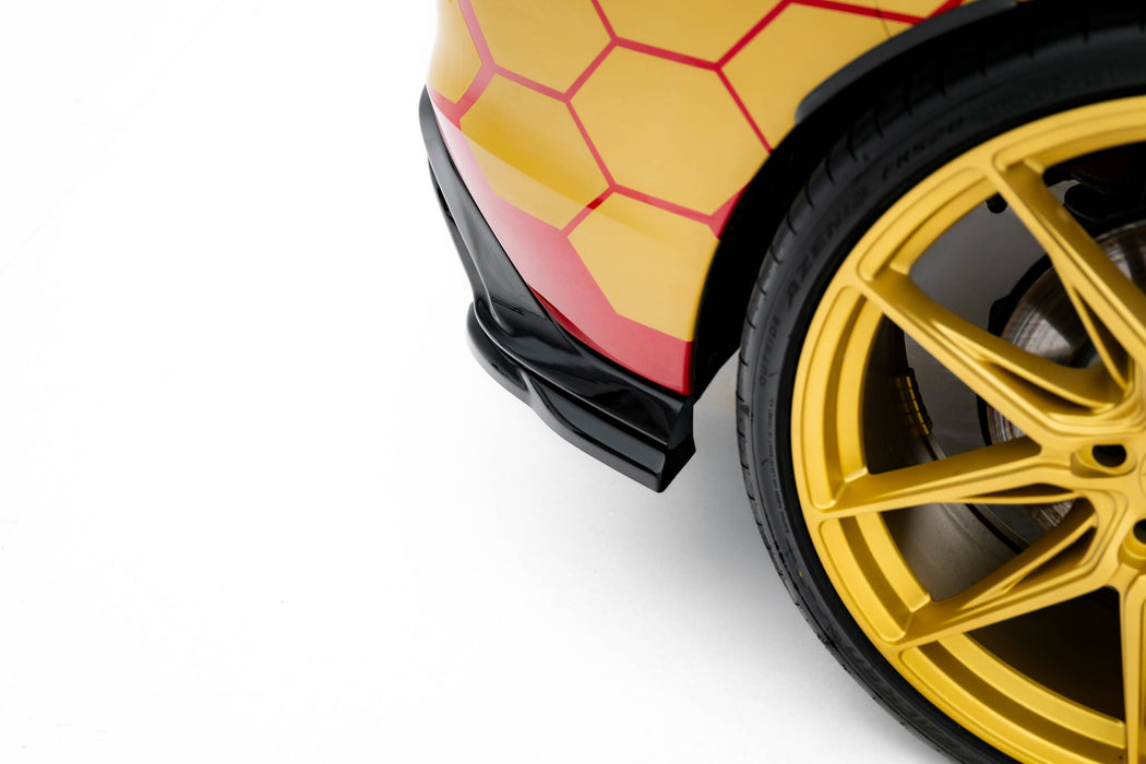 Maxton Design Rear Side Splitters V.3 Volkswagen Golf GTI Clubsport Mk8 Facelift