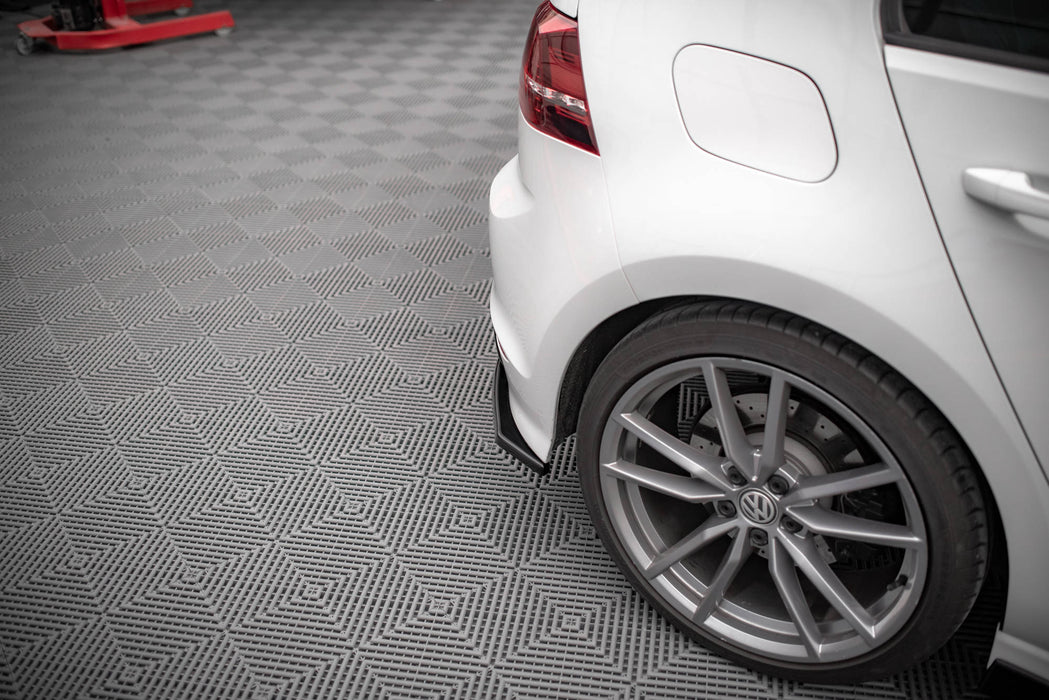 Maxton Design Rear Side Splitters V.3 Volkswagen Golf R Mk7