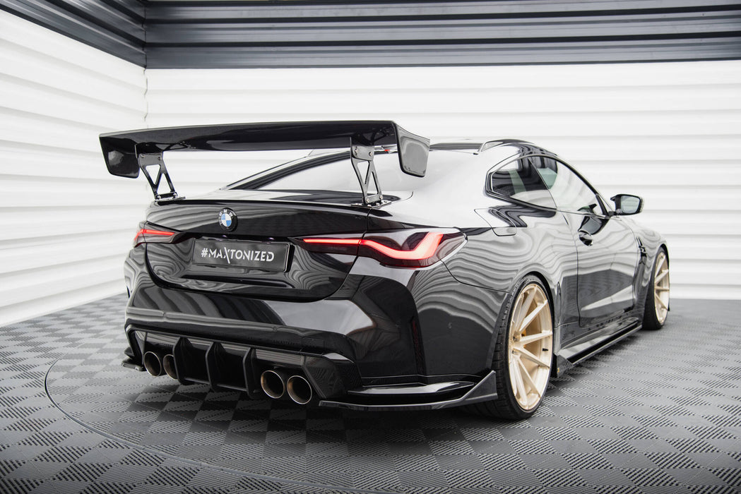 Maxton Design Rear Side Splitters V.4 BMW M4 G82 / G82 Facelift