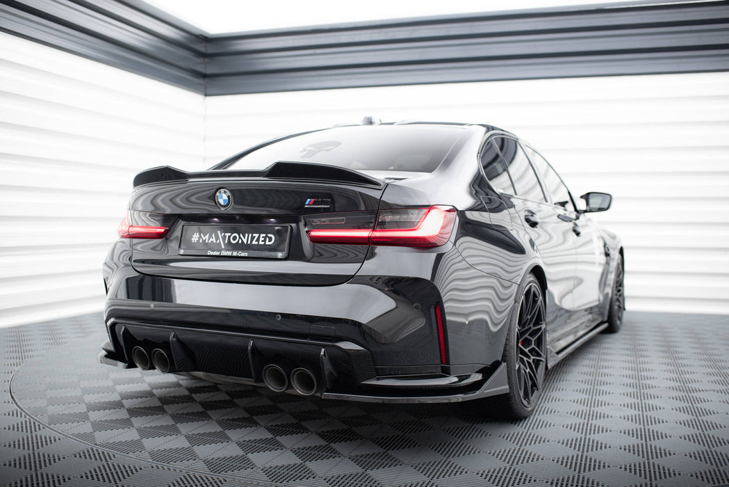 Maxton Design Rear Side Splitters V.4 CSL Look BMW M3 Sedan / Touring G80 / G81