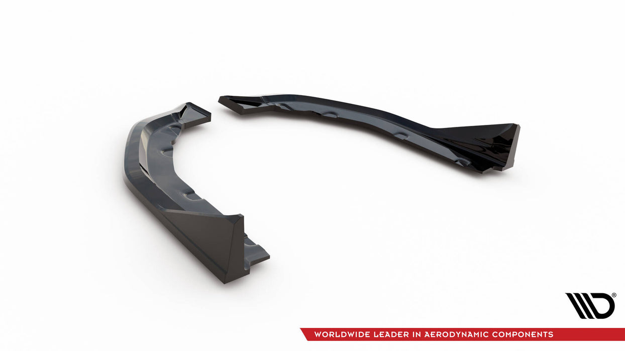Maxton Design Rear Side Splitters V.4 CSL Look BMW M3 Sedan / Touring G80 / G81