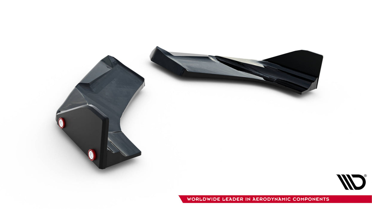 Maxton Design Rear Side Splitters V.4 + Flaps Hyundai I30 N Hatchback Mk3 Facelift
