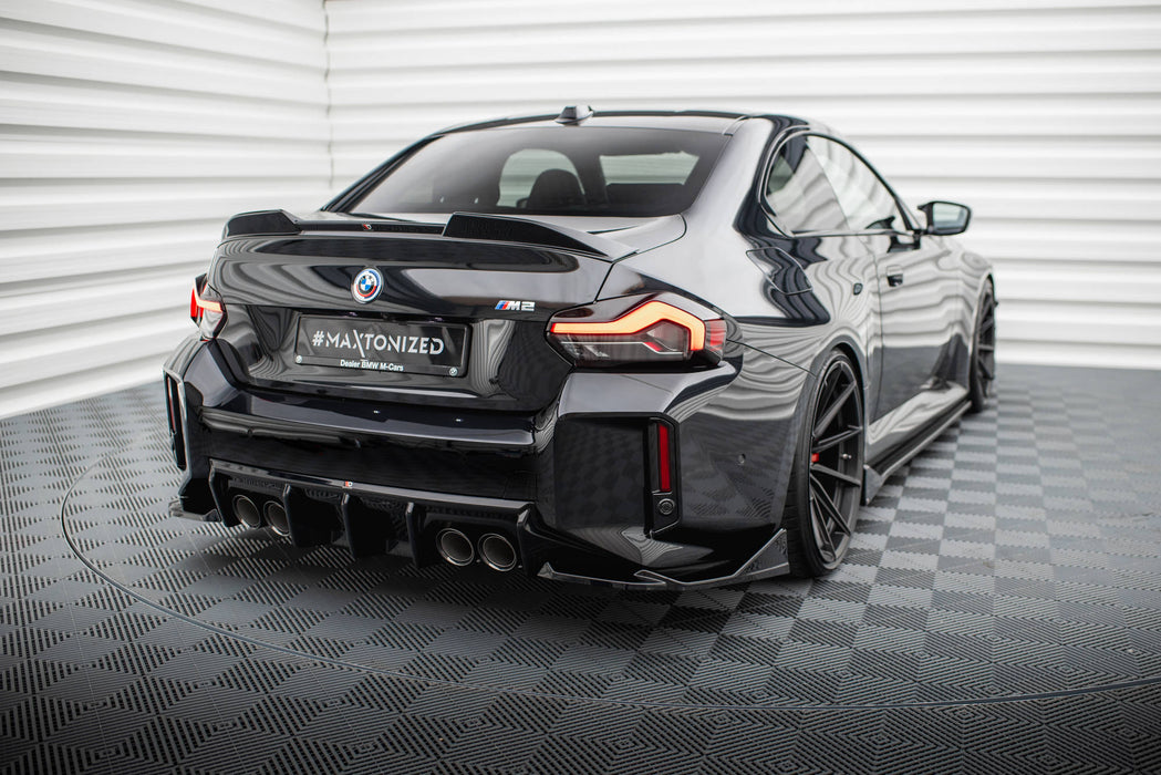 Maxton Design Rear Side Splitters  V.4 (For rear valance v.1)  BMW M2 G87