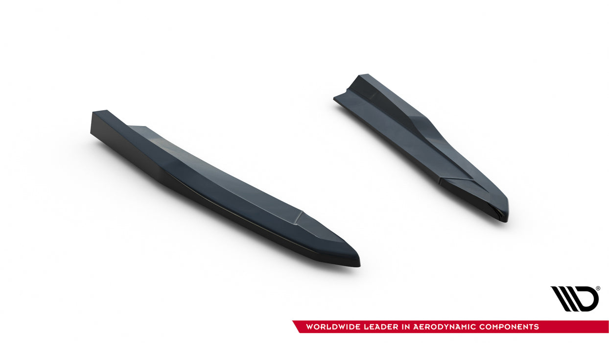 Maxton Design Rear Side Splitters V.4 Skoda Octavia RS Mk4