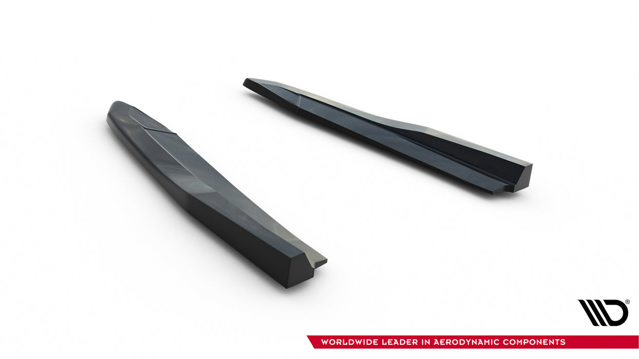 Maxton Design Rear Side Splitters V.4 Skoda Octavia RS Mk4