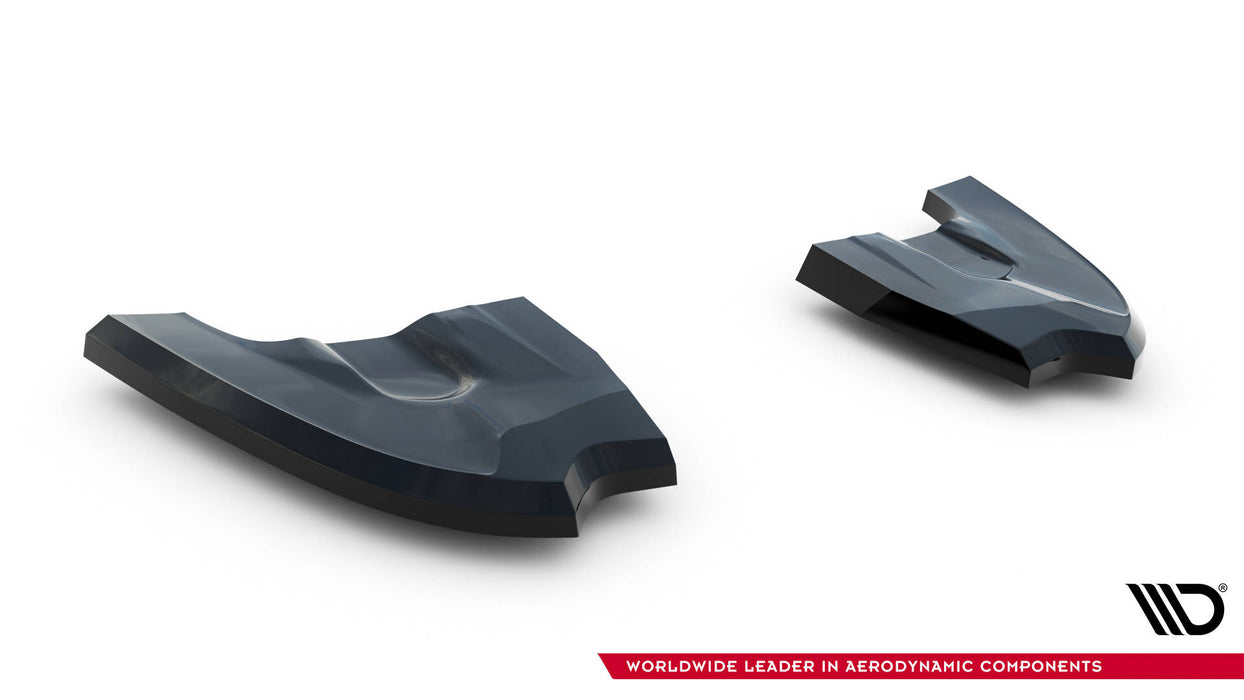Maxton Design Rear Side Splitters V.4 Volkswagen Golf GTI Clubsport Mk8 Facelift