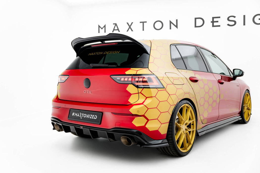 Maxton Design Rear Side Splitters V.4 Volkswagen Golf GTI Clubsport Mk8 Facelift