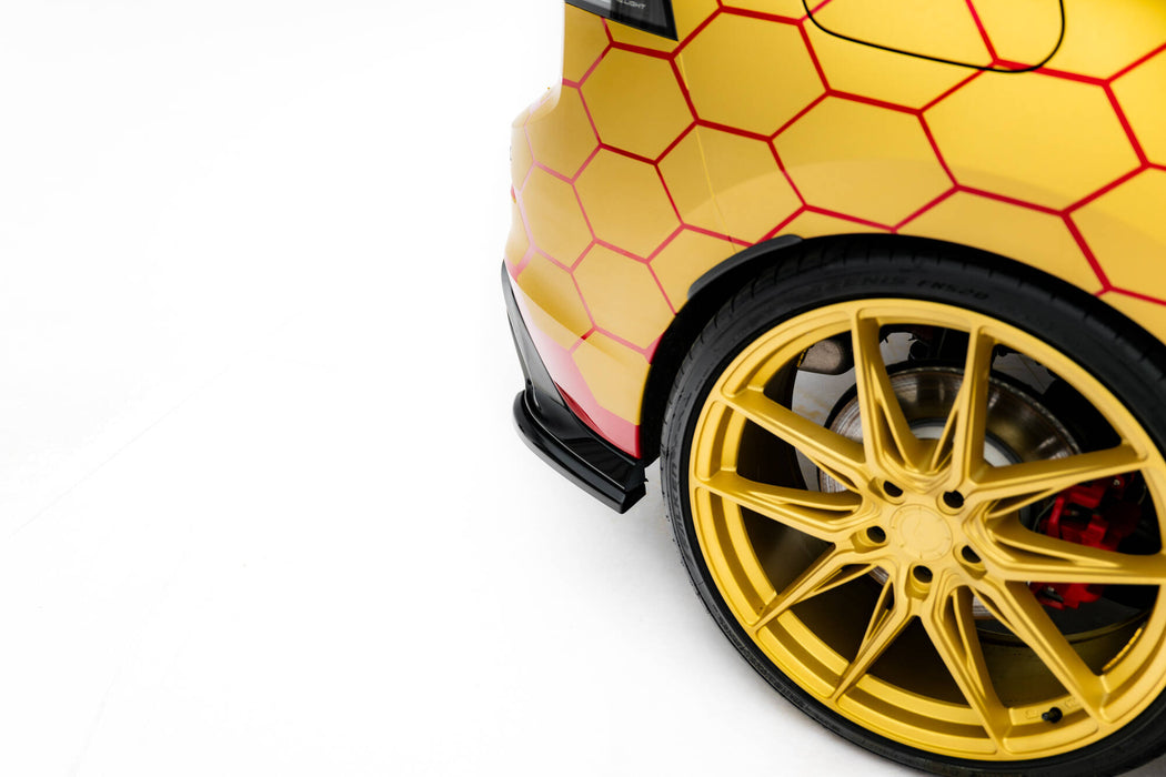 Maxton Design Rear Side Splitters V.4 Volkswagen Golf GTI Clubsport Mk8 Facelift