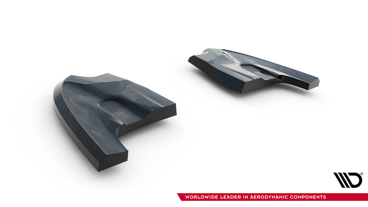 Maxton Design Rear Side Splitters V.4 Volkswagen Golf GTI Clubsport Mk8 Facelift