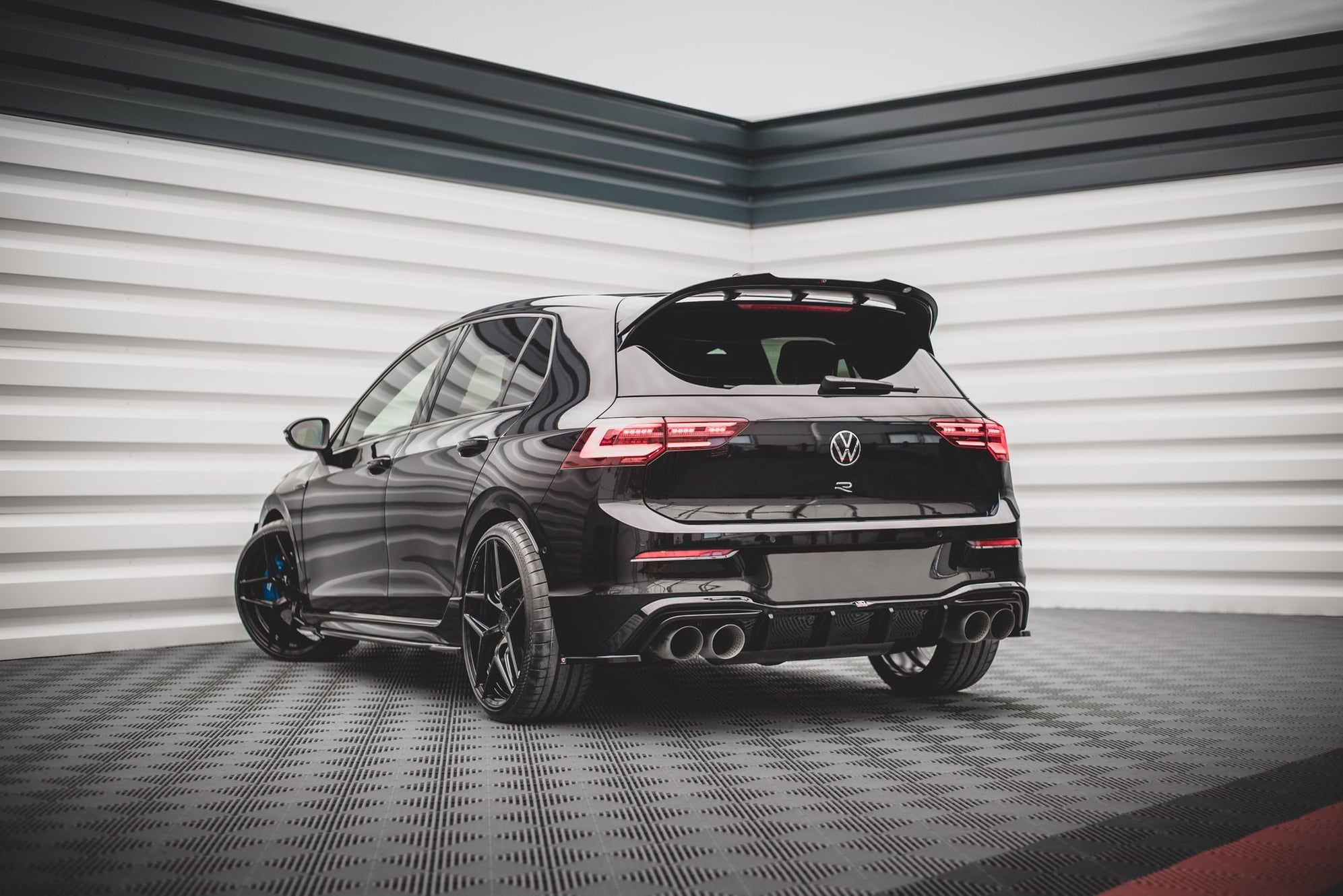 Buy Maxton Design Rear Side Splitters V.4 for Volkswagen Golf R Mk8 ...