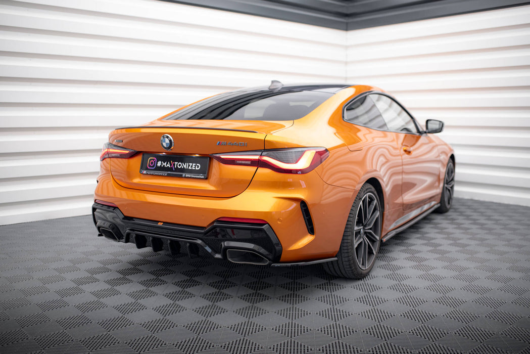 Maxton Design Rear Side Splitters V.5 BMW 4 M440i G22 / G23 / G22 Facelift / G23 Facelift