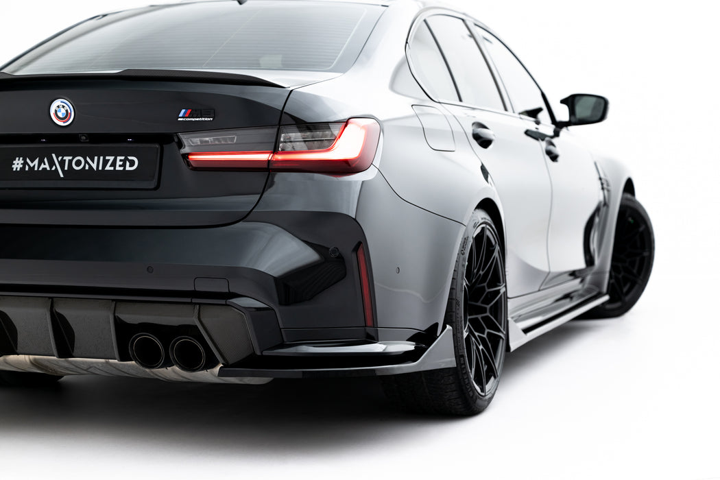 Maxton Design Rear Side Splitters V.5 BMW M3 Sedan / Touring G80 / G81