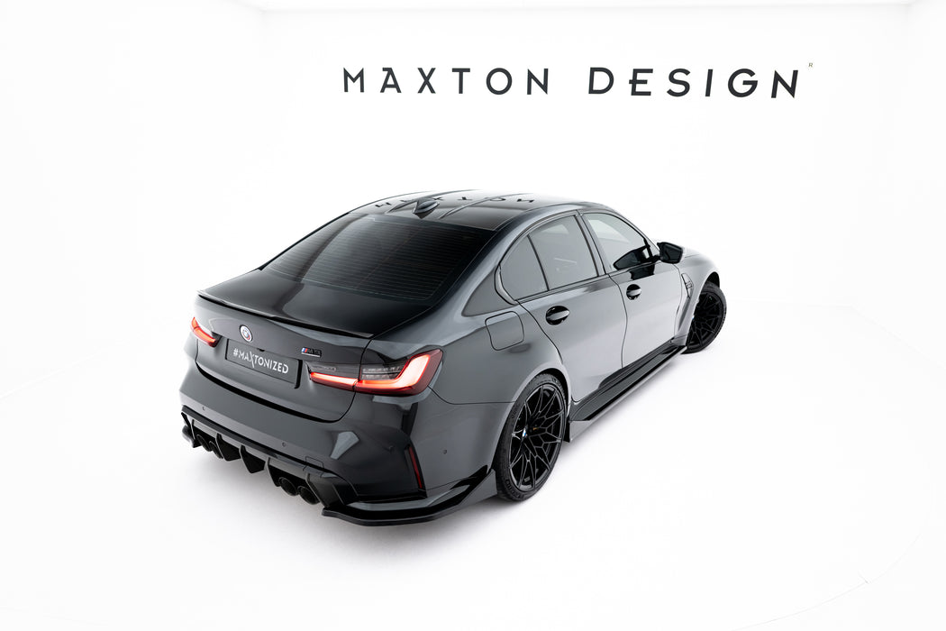 Maxton Design Rear Side Splitters V.5 BMW M3 Sedan / Touring G80 / G81