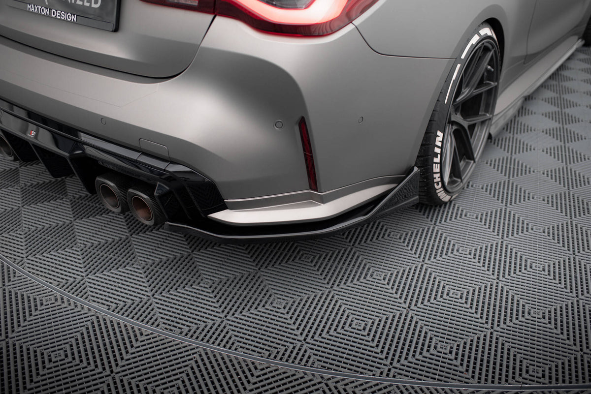 Maxton Design Rear Side Splitters V.5 (For rear valance v.1) BMW M4 G8 ...
